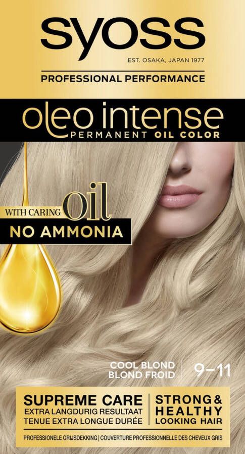SYOSS Oleo Intense 9-11 Cool Blond haarverf 1 stuk