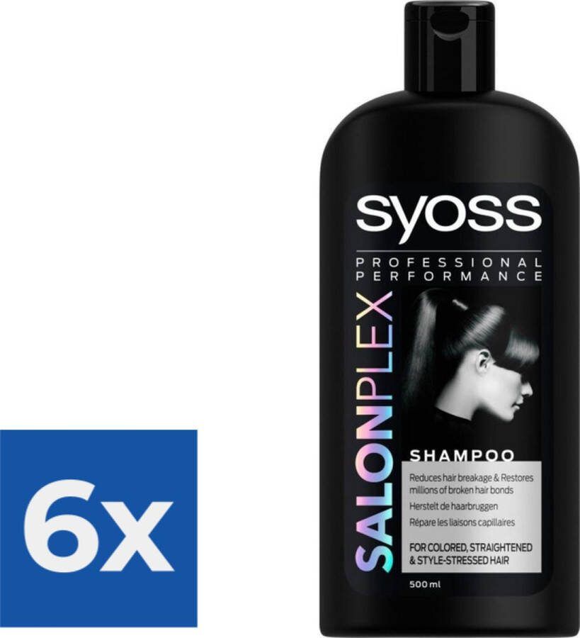 SYOSS Shampoo SALONPLEX Voordeelverpakking 6 stuks