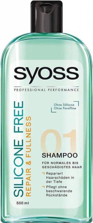 SYOSS Shampoo Sillicone Free Repair & Fullness 500 ml
