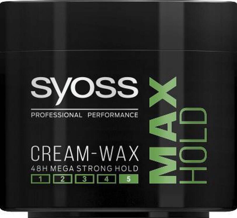 SYOSS Styling Maxx Hold Wax 1 stuk