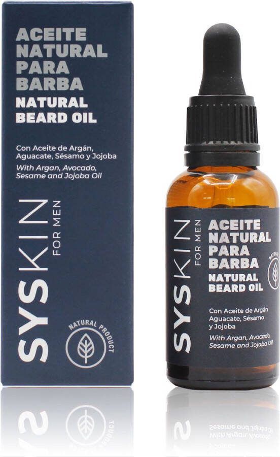 Sys Baardolie Baardverzorging 100% Natuurlijk Hydraterend & Conditionerend 30ml