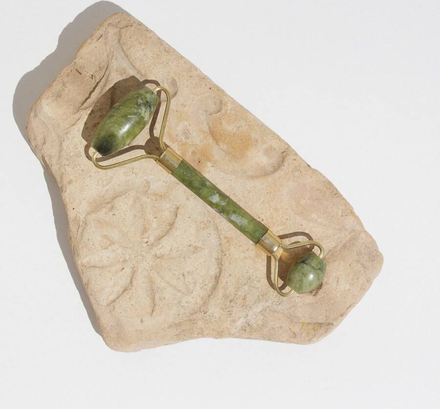 Sys Gezichtsmassage 2stuks | gezichtsroller | Jade Stone Facial Massager | 2 Rollers