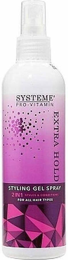 Systeme Pro Vitamin Styling Gel Spray Extra Hold