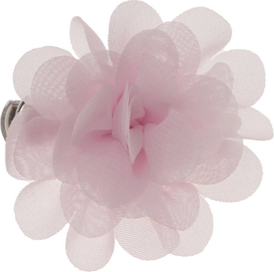 S.Y.W Haarclipje bloem roze