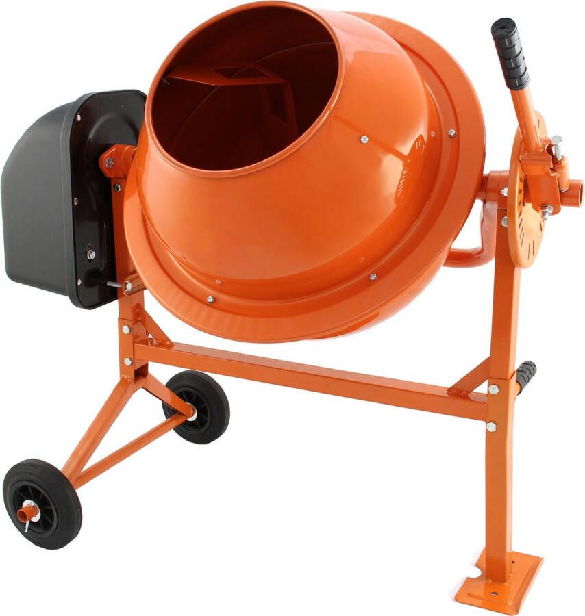 Monster Shop NL T-Mech Betonmolen 70L Cementmixer Elektrisch Mortel Machine Menger Mixer 250 watt motor Ideaal voor gebruik thuis