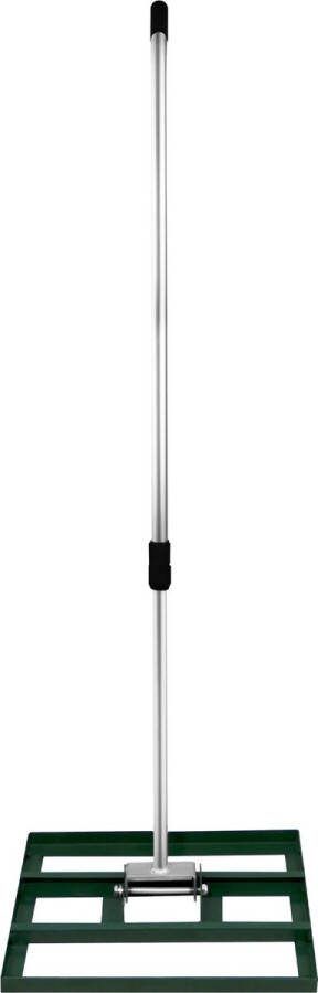 Monster Shop NL T-MECH Gazon Leveler Nivellering Hark 50 cm Verstelbaar Handvat: 1.20 tot 1.90 m Groen
