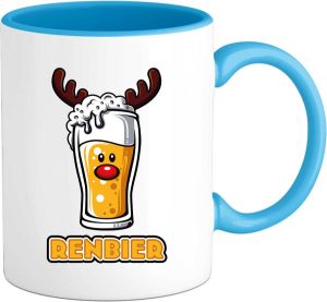T-SHIRT KNALLER Renbier Mok Aqua