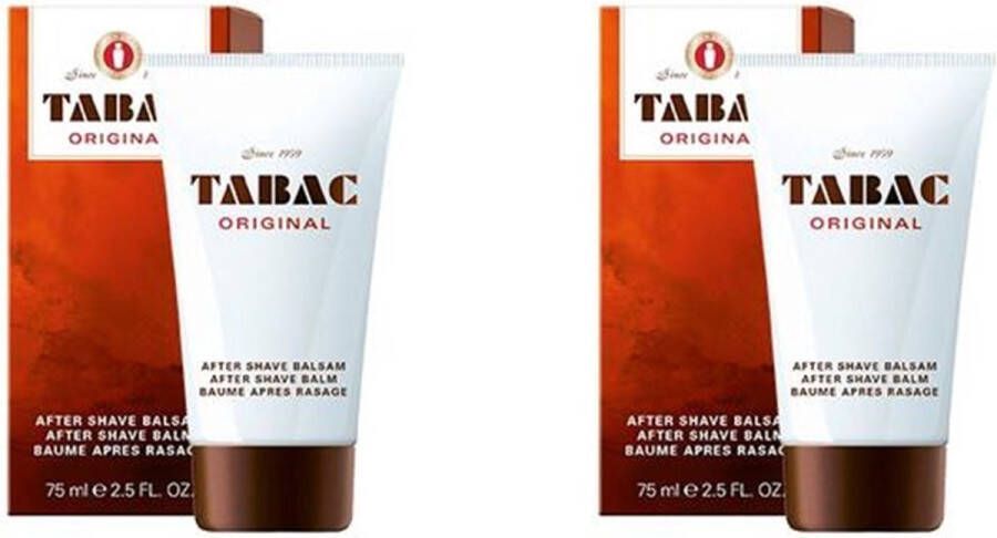 Tabac Original Aftershave Balm for Men 2 x 75 ml