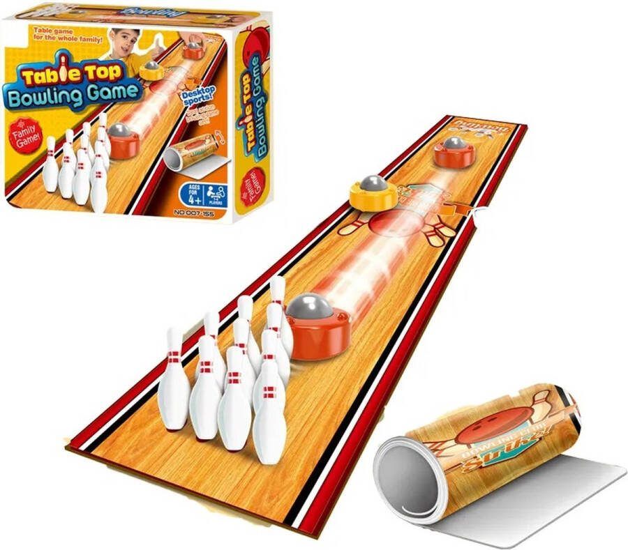 Table Top Tafel Bowling drankspel Bowlingset Drank Spelletjes Gezelschapsspel