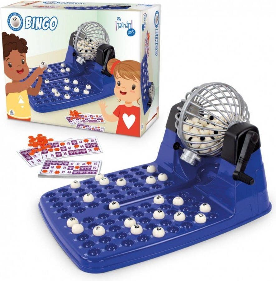 Tachan Bingo Met 72 Kaarten Met Chips Traditionele Bingo