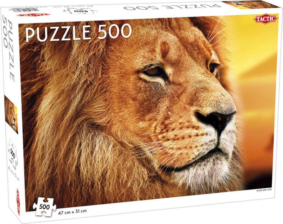 Tactic Puzzel African Lion 500 Stukjes