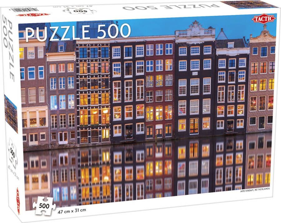 Tactic Puzzel Amsterdam Netherlands 500 Stukjes