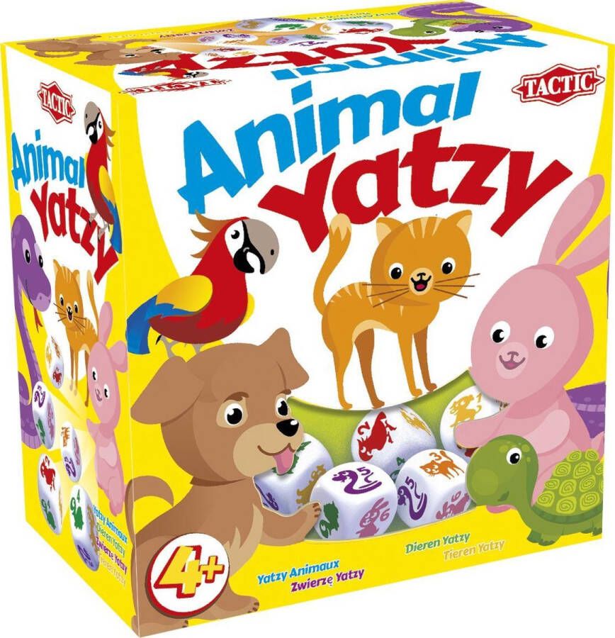 Tactic Dobbelspel Animal Yatzy Junior 12 4 X 8 Cm