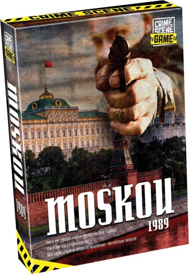 Tactic Selecta Bordspel Crime Scene: Moscow 4-delig