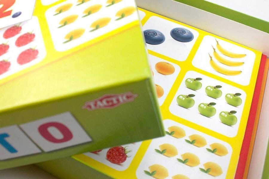 Tactic Fruits & Numbers Lotto Kinderspel