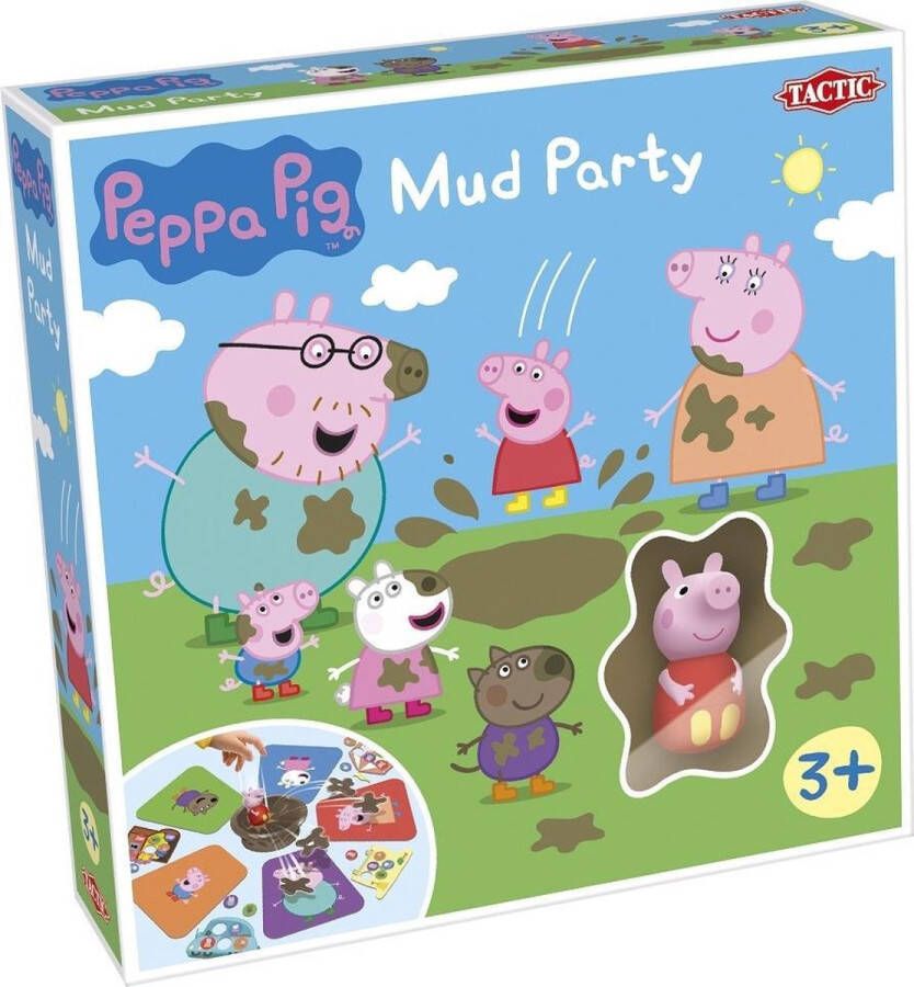 Tactic Gelukspel Peppa Pig Mud Party Junior 27 5 X 6 5 Cm Karton