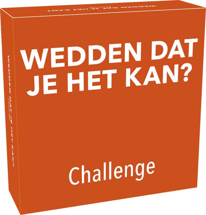 Tactic Gift Game : Wedden dat je het kan Challenge (NL)