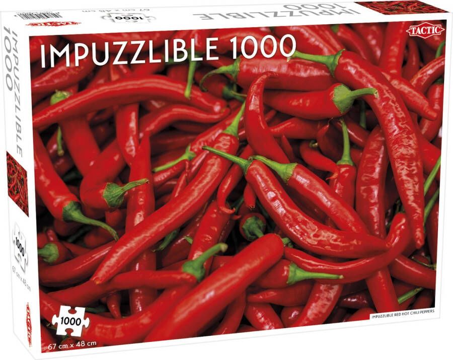 Tactic Puzzel Impuzzlible Red Hot Chili Peppers 1000 Stukjes