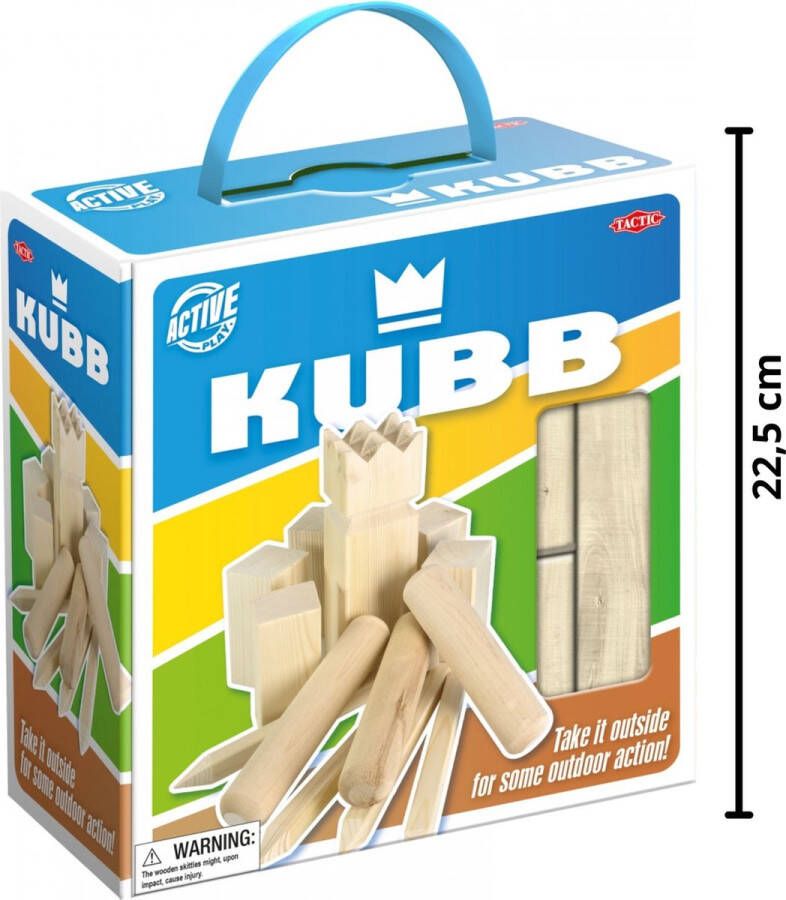 Tactic Kubb in Cardboard Box Kubb Spel