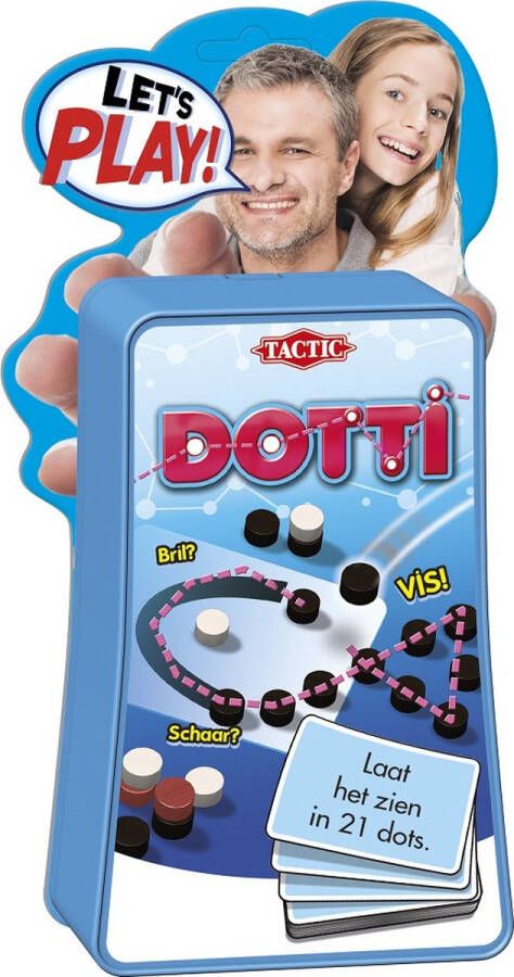 Tactic gezelschapsspel Let&apos;s Play Dotti