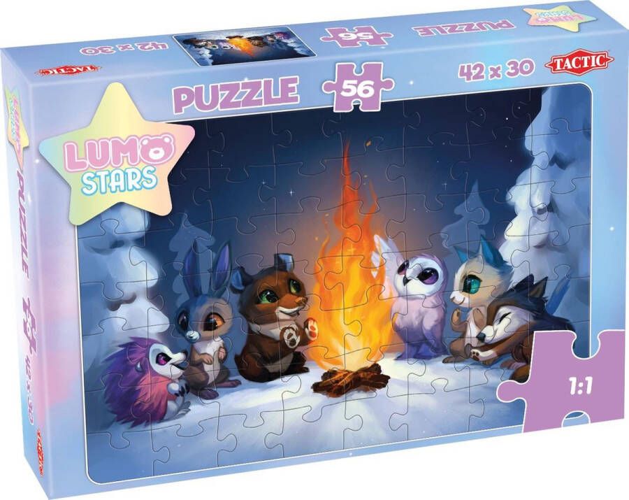 Tactic legpuzzel Lumo Stars By the Fire 56 stukjes