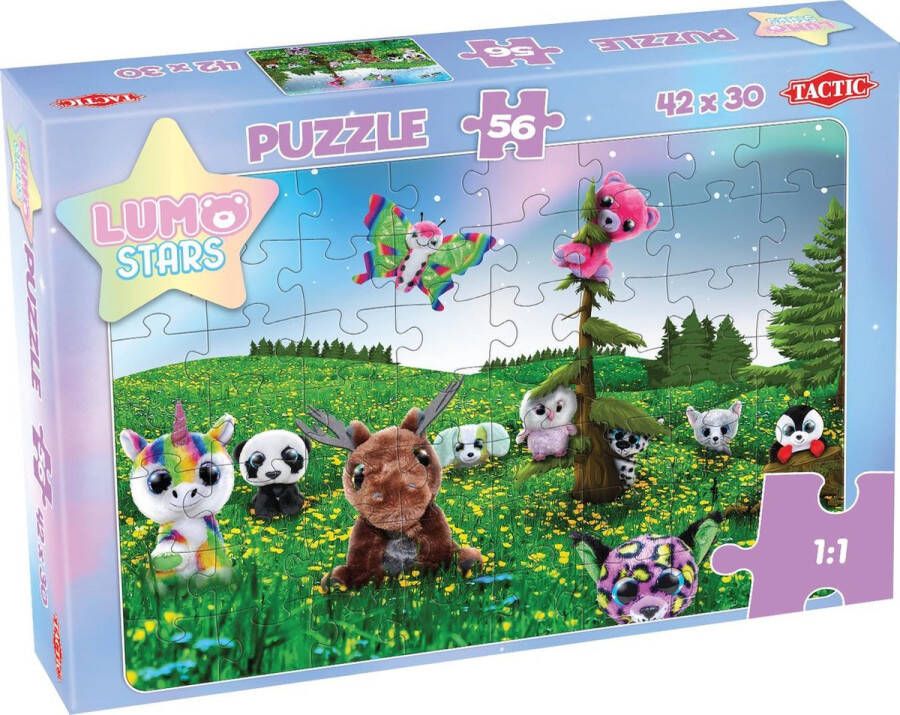 Tactic legpuzzel Lumo Stars Summer 56 stukjes