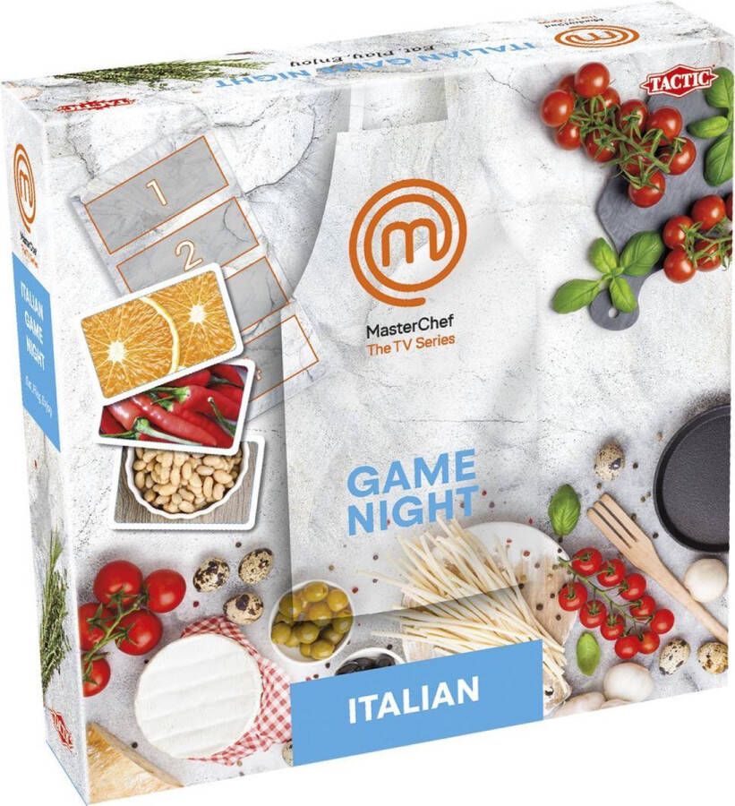 Tactic MasterChef Italian Game Night Kaartspel Trivia