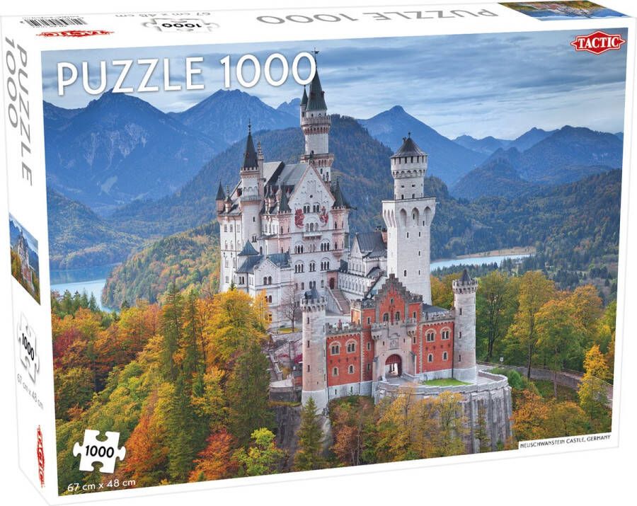 Tactic Puzzel Neuschwanstein Castle Germany 1000 Stukjes