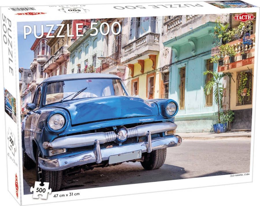 Tactic Puzzel Old Havana Cuba 500 Stukjes