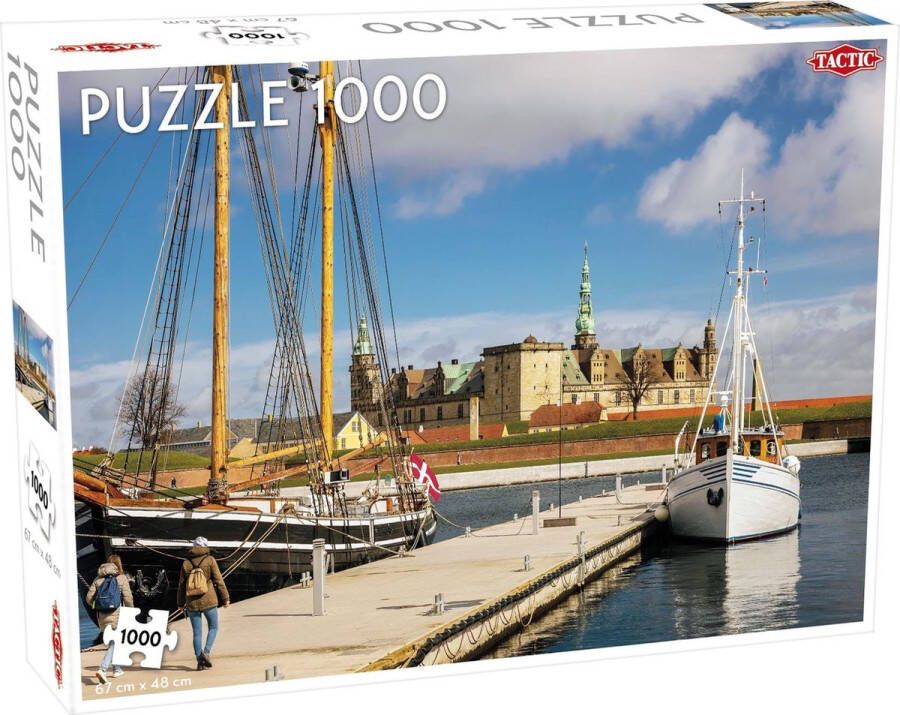 Tactic Puzzel Around the World Nothern Stars: Kronborg Castle 1000 stukjes
