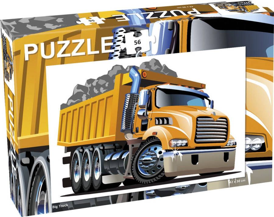 Tactic Puzzel Big Truck 56 Stukjes