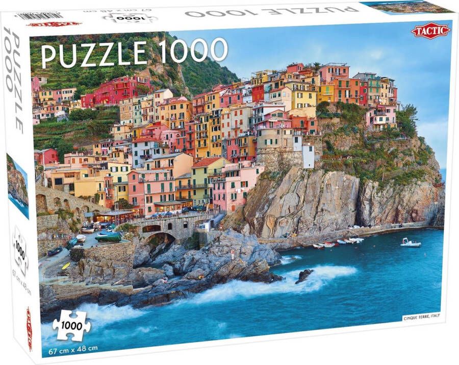 Tactic Puzzel Cinque Terre Italy 1000 Stukjes