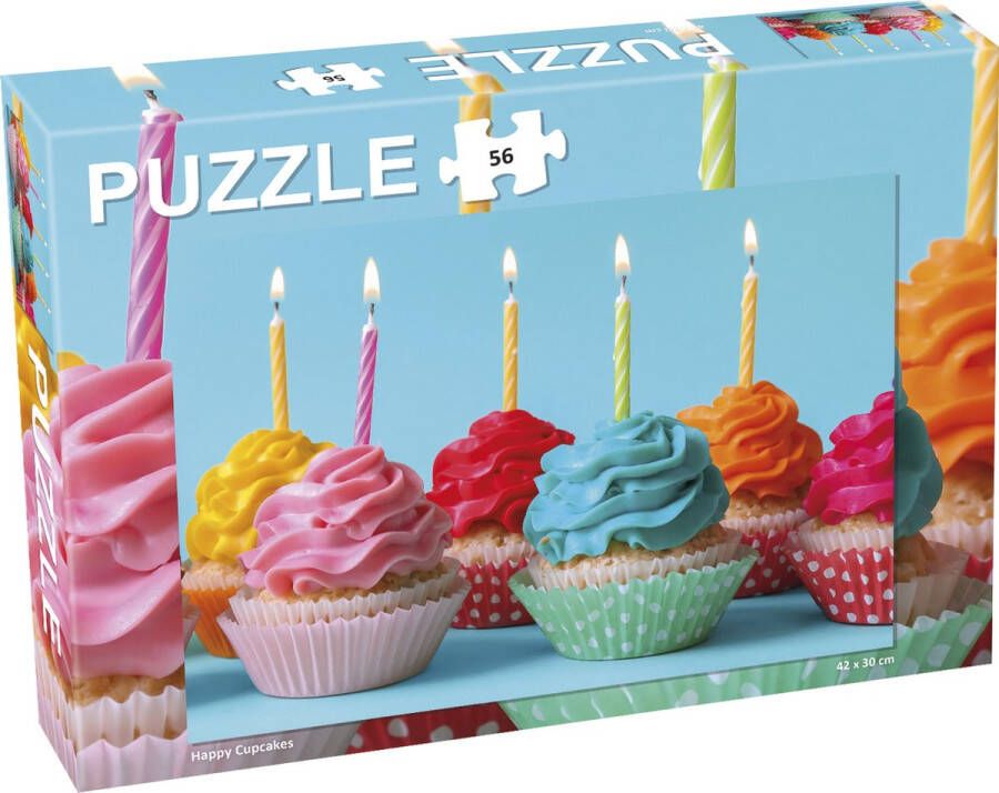 Tactic Puzzel Cupcakes 56 Stukjes