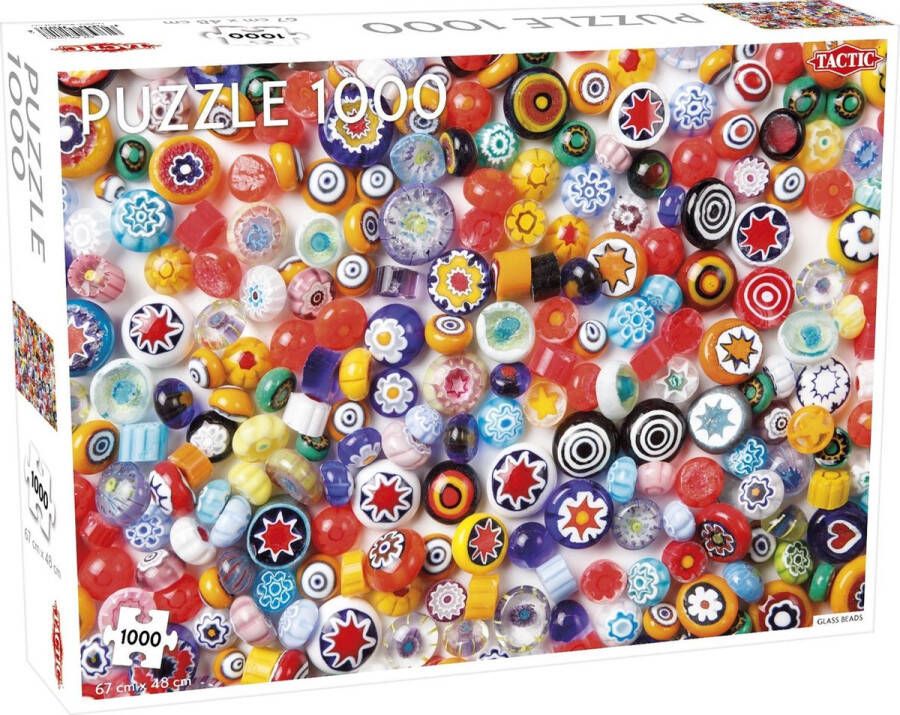 Tactic Puzzel Glass Beads Pattern 1000 Stukjes