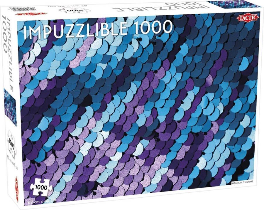 Tactic Puzzel Impuzzlible Sequins 1000 Stukjes