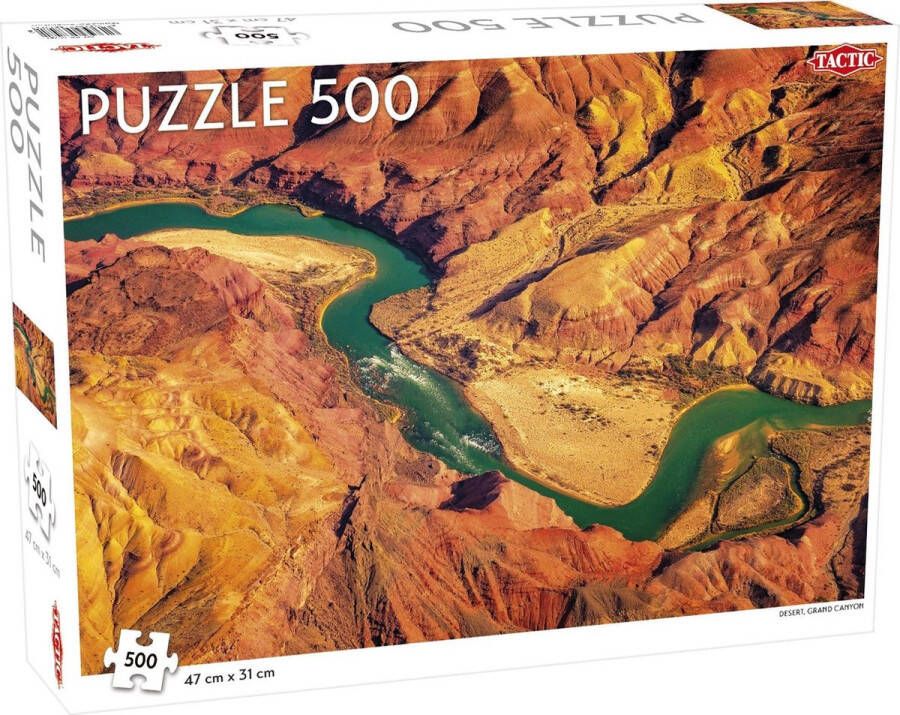 Tactic legpuzzel Grand Canyon 31 x 47 cm karton 500 stukjes