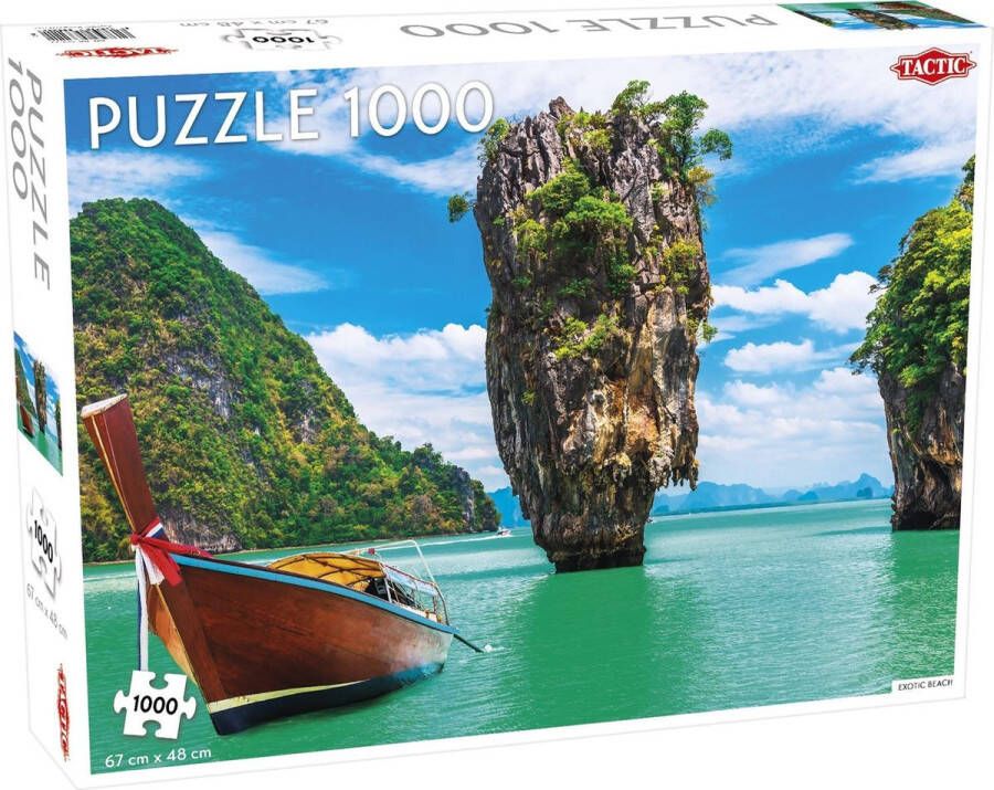 Tactic Puzzel Landscape: Exotic Beach Phuket Thailand 1000 stukjes