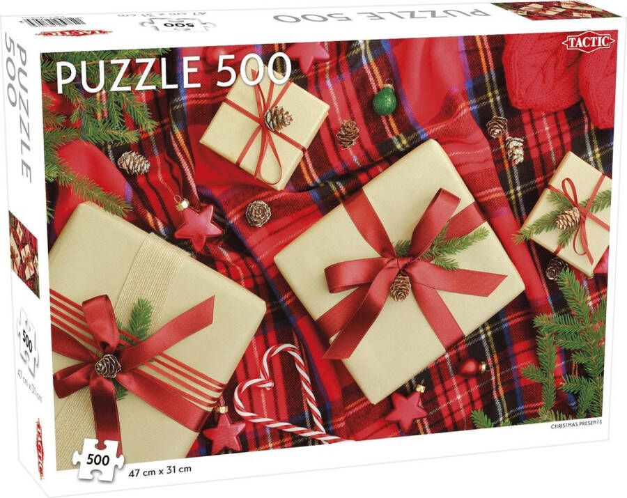 Tactic Puzzel Lover's Special: Christmas Presents 500 stukjes