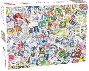 Tactic Puzzel Lovers' Special: Tons of Stamps 1000 stukjes