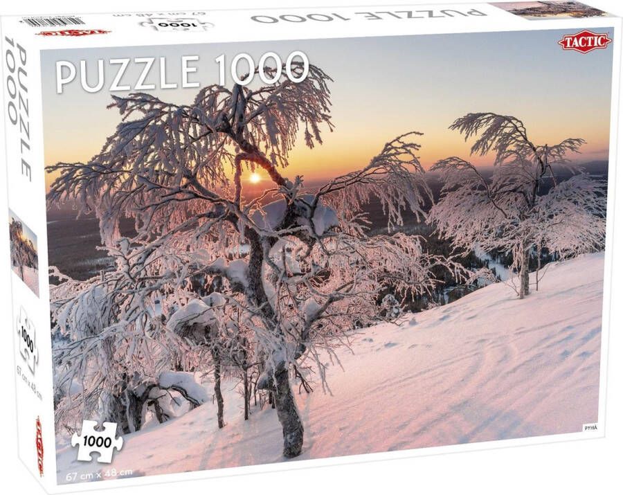 Tactic legpuzzel Pyhä Finnish Lapland 48 x 67 cm 1000 stukjes