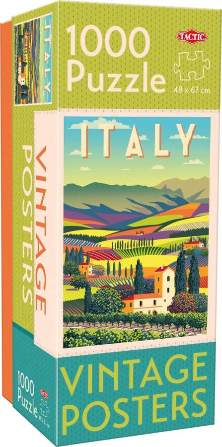 Tactic Puzzel Vintage Italy 1000 Stukjes