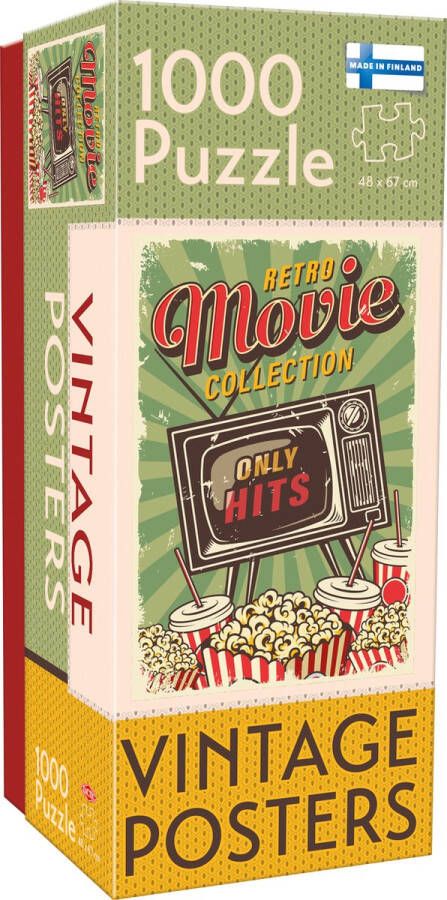 Tactic Vintage: Retro Movie Collection 1000pcs