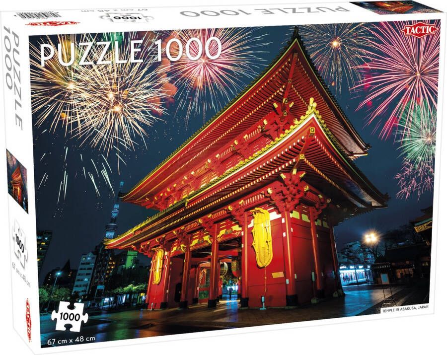 Tactic Puzzel Temple in Asakusa Japan 1000 Stukjes