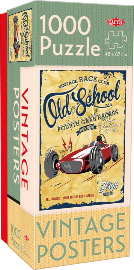 Tactic Vintage: Old School Gear Racers 1000pcs