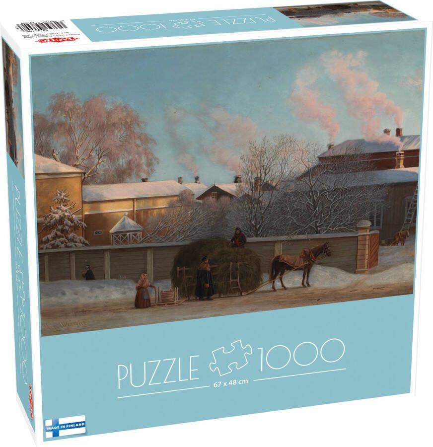 Tactic Wright: Annankatu on a cold winter morning 1000pcs