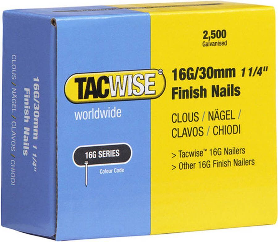 TACWISE afbouwnagel Nagel voor tacker 30 mm Gegalvaniseerd 2500 stuks