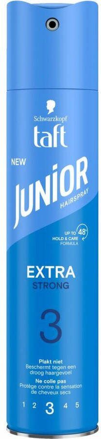 Taft Junior Haarspray Extra Strong 250 ml