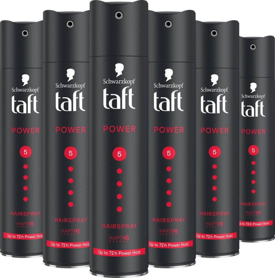 Schwarzkopf Taft Power haarspray voordeelverpakking 6 x 250 ml