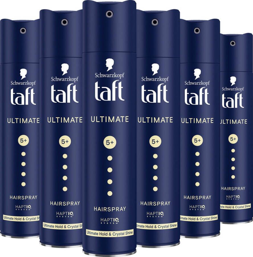 Taft Ultimate Haarlak Haarstyling Haarspray Voordeelverpakking 6 x 250 ml