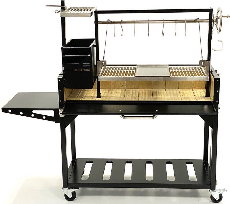 TAGWOOD BBQ Argentijnse Grill Santa Maria Grill BBQ03SI Barbecue Buitenkeuken Gaucho